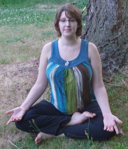 Half Lotus Meditation Position
