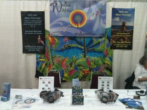 Walks Within Exhibitor Table