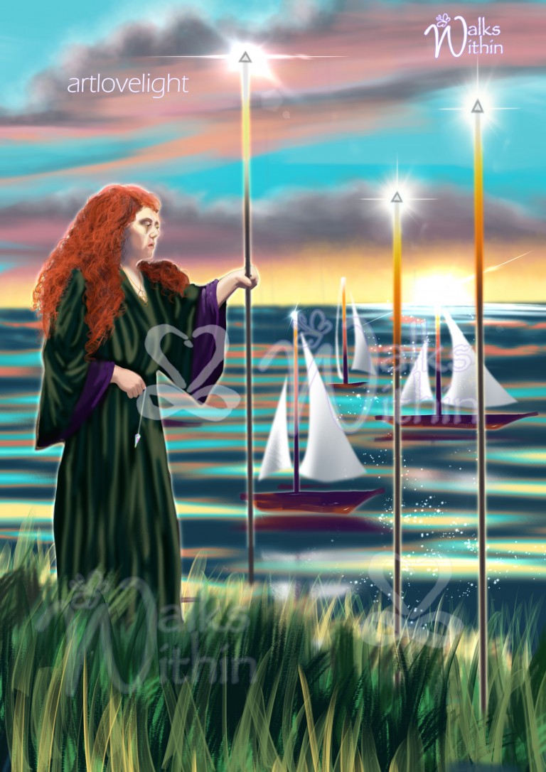 Tarot Thursday 3 of Wands Walks Within Guided Meditations